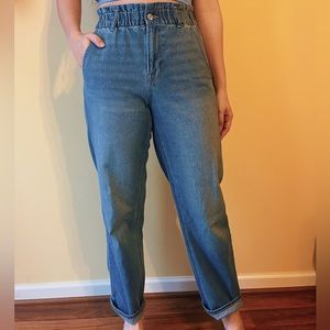 American Eagle Paper Bag Waist Jeans